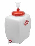 bidon 60 litros con llave Recipiente de plástico Total fuente 3661343009722 Depósito de agua, 60 L