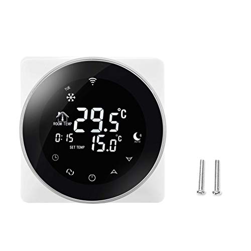 Preisvergleich Produktbild LEVEL GREAT Gas Boiler Heizung Thermostat WiFi Thermostat Fernbedienung Negativer LCD Digital Touch Screen Temperaturregler