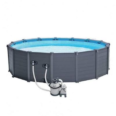 INTEX Kit piscine Graphite 4.78 x 1.24 m