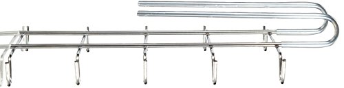 Wenko 2748130100 Schrankeinsatz Tassenhalter – für 10 Tassen, Chrom, 28 x 5 x 22 cm - 2