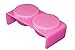 Effect Beauty Professional Double Dappen Dish - Pink