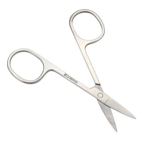CoFashion Cuticle Scissor Stainless Steel Nail Clippers Curved Manicure Multifunctional Beauty Tool