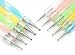 X10 2 WAY NAIL ART MARBLEIZING CRYSTAL PAINT DOTTING PENS TOOL SET KIT DESIGN by Boolavard® TM