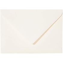 25 Enveloppes Ivoire 14x19 Cm - Grammage 120g/m² Pour Cartes 13x18 Cm