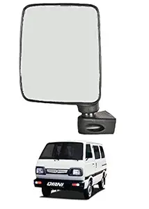 DECAR DMV-03 Black Left Side View Mirror for Maruti Van/Omni Type 3