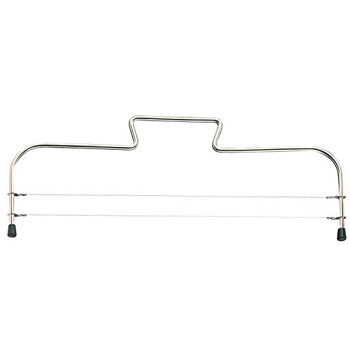 Da.Wa Doppellinie Verstellbare Edelstahl Metall Kuchen Cut Werkzeuge,33 cm x 16 cm - 2
