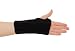 Produktbild Active Orthotics Schwarz oder Creme Neopren Handgelenk-Stütze mit Aufenthalte RSI Kardantunnel, Kahnbein, Arthritis, Knochenbruch-Stütze, von Orthopäden Kreiert - XL Schwarz 21-23 cm Handgelenk