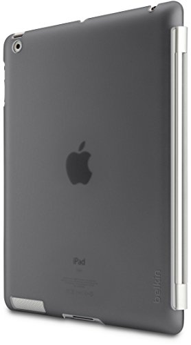 Belkin Snap Shield F8N744cwC00 Schutzh  lle  passend f  r Smart Cover  f  r iPad 4  iPad 3rd Generation  iPad 2 schwarz transparent