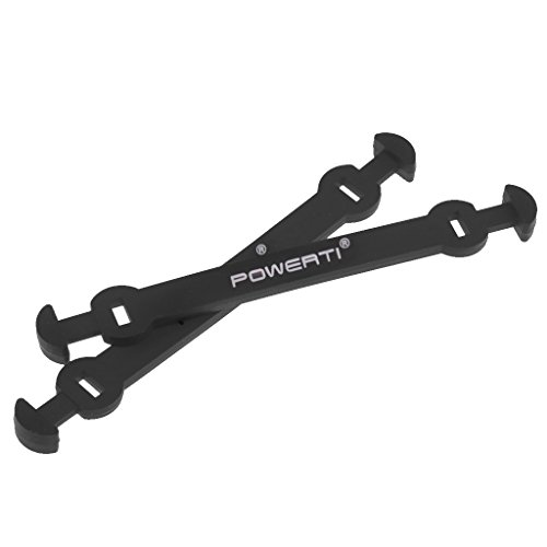 Baoblaze 2pcs Anti-Vibrateurs Amortisseur pour Raquettes de Tennis/Squash en Silicone