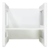 3 in 1 Children’s Furniture, One Small Multifunctional Chair or Table Beech Wood, White Stained - 8