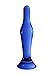 Produktbild Shots - Chrystalino Flask Borosilikatglas Dildo, blau, 15 cm