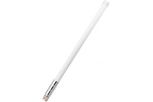 DAZZLEEX Antena para Omni 868MHz 915MHz 8dBi de fibra de vidrio para minero N-macho del punto de acceso HNT del helio