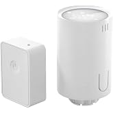 Meross Smart Thermostat Valve and Hub, HomeKit Compatible Smart Radiator Valve, WLAN Smart Thermostat, Remote Control, Siri Al