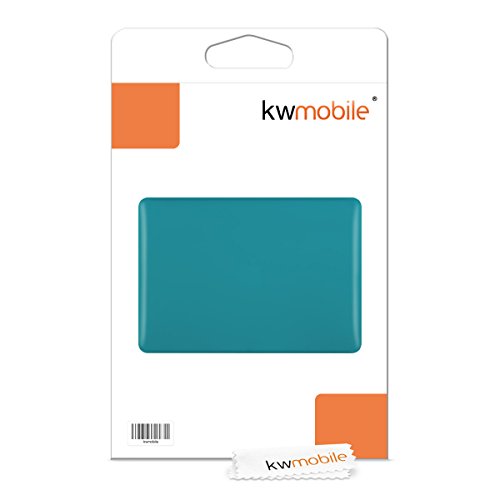 kwmobile Crystal Hülle für Apple MacBook Air 13″ (ab Mitte 2011) Hard Case – dünne durchsichtige transparente Schutzhülle Cover Tasche Petrol Transparent - 7