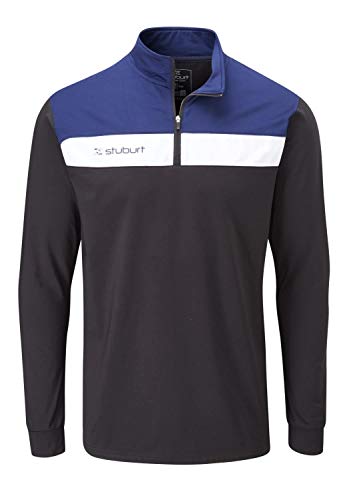 Stuburt SBTOP1122 Evolve Extreme Veste de Golf Thermique et Respirante avec Demi-Fermeture Éclair pour Homme