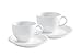 Produktbild Cappuccino International Set 4-teilig Café Sommelier 2.0 in weiß, 230 ml