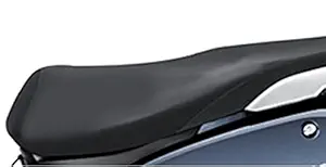 BIGZOOM Pu Leather Bike Seat Cover for Yamaha Fascino - Black