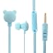 Produktbild GROOMY Colorful Cartoon Nettes Kopfhörer-Studio mit Mikrofonknopf-Fernbär Earpod