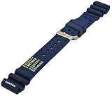 Uhrenarmband Passend Citizen Promaster Kautschuk 20-22mm Armband N.D.Limits Blau 20mm