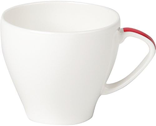 Royal Porcelain GG118 Maxadura Edge Handled Cups, 200 mL Capacity, Red (Pack of 12)