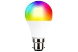 TCP Smart Wi-Fi LED Lightbulb Classic B22 Colour Tuneable White & Colour Changing Dimmable, 60W, Rgb