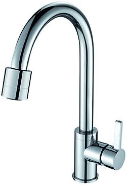 SHUYOU® Kitchen Faucet Transitional Pullout Spray Brass Chrome