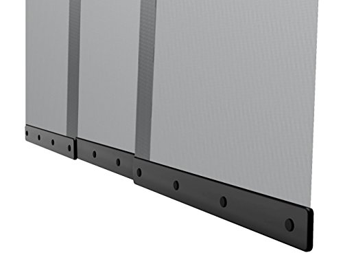 Windhager Insektenschutz PLUS Türvorhang Easy, 95 x 220cm, anthrazit / grau - 5