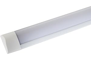 SILUMEN Réglette LED 90cm 36W - Unité/Blanc Neutre 4000K - 5500K
