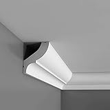 Überstreichbar Eckleiste Stuck Orac Decor CB502 BASIXX Stuckleiste Zierleiste Stuck Leiste Dekor Element Wand Decken Leiste 2 Meter