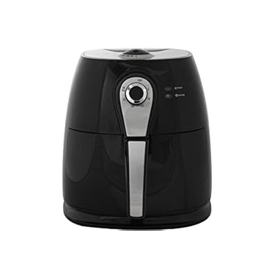 Heiluft Friteuse Airfryer 3 Liter Schwarz 1400 Watt Fettarm