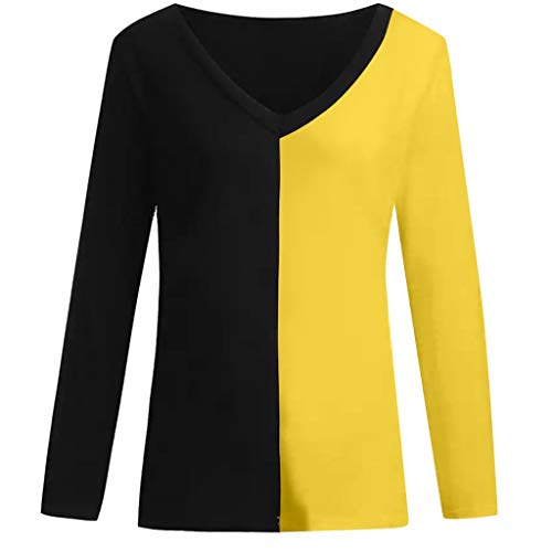 BOLANQ Manches Longues Femmes T-Shirt à Manches Courtes
