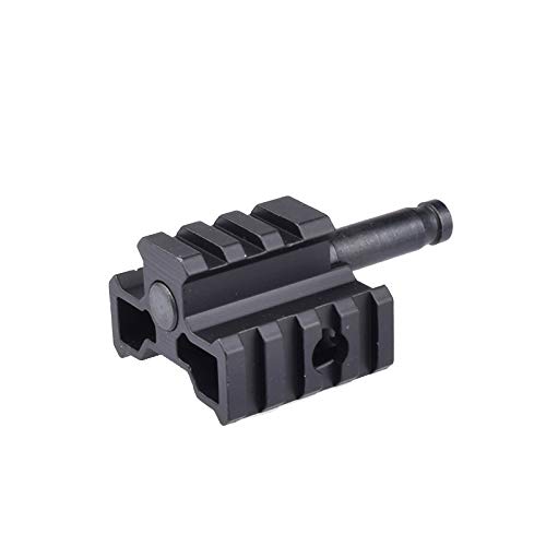 WENQUAN-AC, Táctico Tri-Rail Bipod Adaptador de Conector for Airsoft Warrior MB01 / L96 Rifle de Francotirador Caza Caza