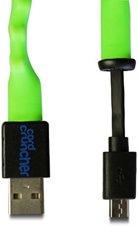 CordCruncher Micro USB Cable - Green