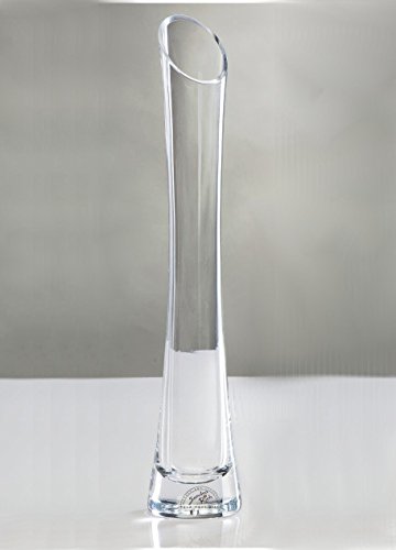 Rosen-te-amo Konservierte Rose mit Grußkarte (56 cm, Rot Inkl. Sandra Rich Solifleur-Glasvase) Vase mit Blume - 3