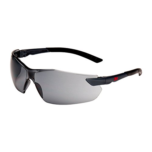3M 2821 Schutzbrille, AS/AF/UV/PC, Grau Getönt - 2