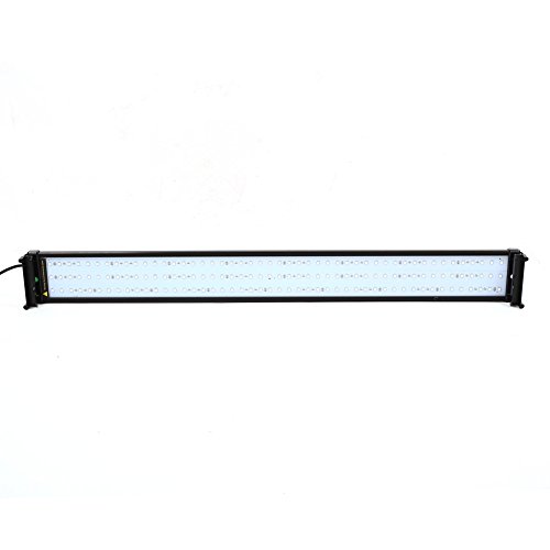 Preisvergleich Produktbild amzdeal Aquarium Beleuchtung RGB LED Lampe Leuchten, 180LED Schwarz