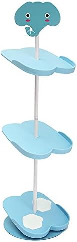 3 Tiers Removable Shoes Rack Stand Plastic Space Saving Organizer Children Shoes Storage (Elephant)