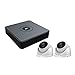 Produktbild hiwatch von HIKVISION 1080P Lite 4 Kanal HD-tvi Kit mit 2 x Ultra Low Light Motorisierte Zoom 40 m IR-Turret Kameras