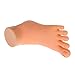 Anself Practice Foot Model Flexible Movable Soft Fake Foot Tool for Nail Art Train