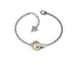 Guess Bracciale da Donna in Acciaio Inossidabile con Zirconia cubica