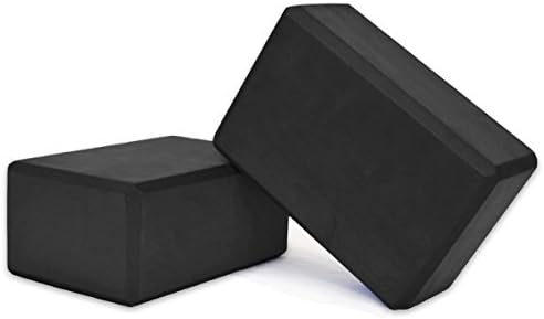 Fanaticism 2er-Set Yogablock Yoga Blöcke Yoga-Block (schwarz)