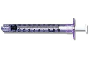 Becton Dickinson Bd Luer-Lok Tip Syringes, Disposable, Sterile, 1 Ml, 100/Bx, Bd 309628