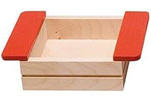 Rülke Holzspielzeug 22008 Puppenhauszubehör, holzfarben, rot