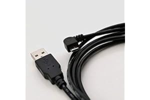 LILMACC New! 1m In Car Charging Cable for Tom Tom Sat Nav UK | Compatible with Go 40/50 / 60/400 / 500/510 / 520/530 / 600/610 / 620/820 Live / 5000/5100 / 5200/6000 / 6100/6200 / RIDER Right Angle