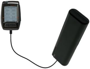 Gomadic Portable AA Battery Pack designed for the PowerTap Joule - Powered by 4 X AA Batteries to provide Emergency charge. Built using TipExchange Technology