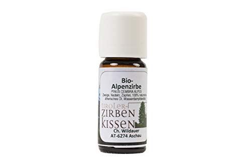 Preisvergleich Produktbild Tiroler Zirbenkissen Zirbenöl Bio-Alpenzirbe 10 ml