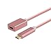 Produktbild USB Typ C Verlängerung Kabel (3A),Verlängerung USB-C Dock, CabelCreation SuperSpeed 10Gbps 3.3ft USB c Extender USB 3.1 Typ C Stecker auf Buchse für MacBook Pro, Samsung Note 8usw, 1M/Rose Gold
