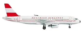 Daron Herpa Austrian A320 Retrojet REG#OE-LBP Diecast Aircraft 1:500 Scale