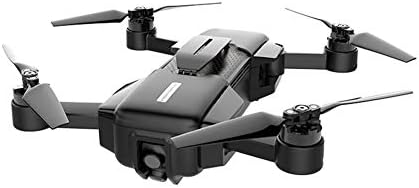 Mini Folding Drone, HIGH Great Mark Drone with HDR Camera 4K 5.8GHz 720P FPV Selfie Dynamic RC Quadricopter with 75 ° Tilt, Black.