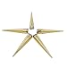 Produktbild 7 * 40 mm mit Schraubverschluss Spikes Konus Ohrstecker Silber Golden Punk Rock Lederwaren Stift - Gold to233